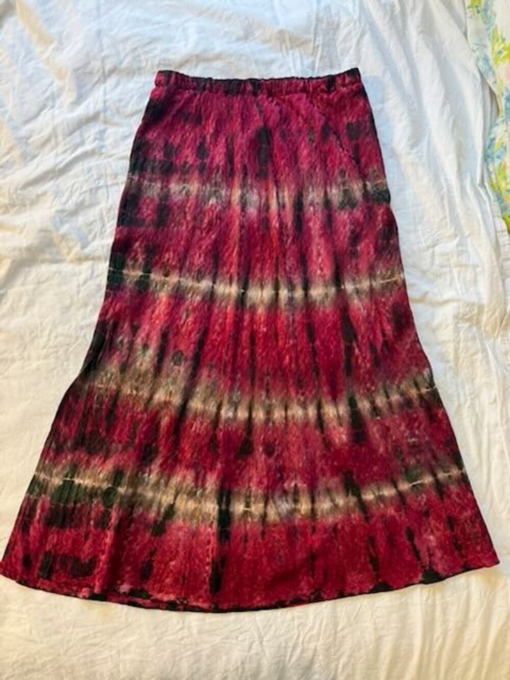 Tie-Dye Maxi Skirt Size Medium